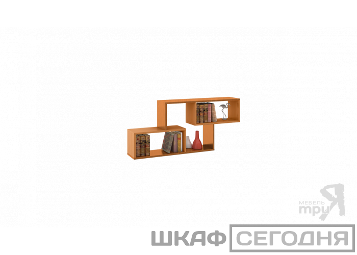 Стеллажи,полки,антресоли - полка настенная тип 4.