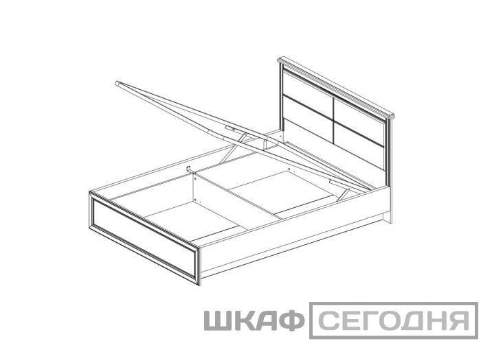 Кровать с подъемным механизмом Анрэкс MONAKO 160 М