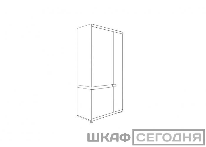 Шкаф Анрэкс LINATE 2D/TYP 20A