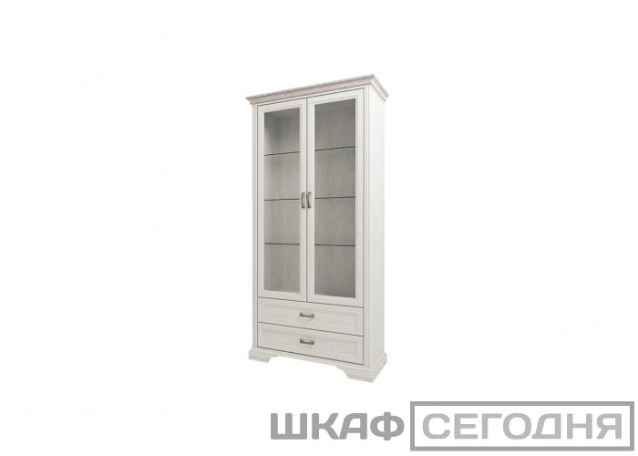 Шкаф с витриной Анрэкс MONAKO 2V2S