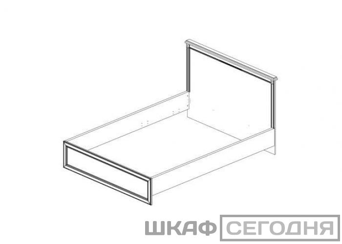 Кровать с подъемным механизмом Анрэкс MONAKO 140