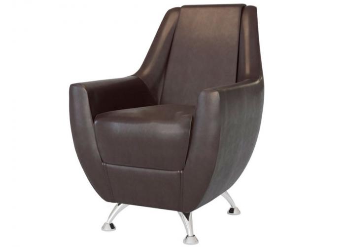 Банкетка кресло Гранд Кволити Лилиана 6-5121 темно-коричневый