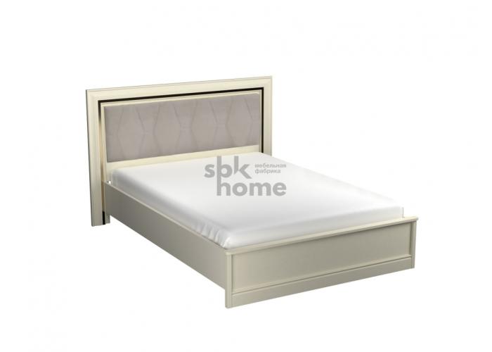 Кровать с подъемным механизмом СБК Сиена 1400 с мягкой вставкой