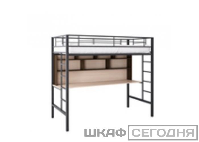 Кровать-чердак с рабочей поверхностью Формула Мебели Севилья-1-2
