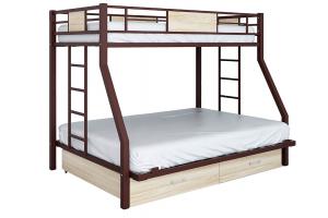 Кровать двухъярусная Формула Мебели Гранада ЯЯ 140