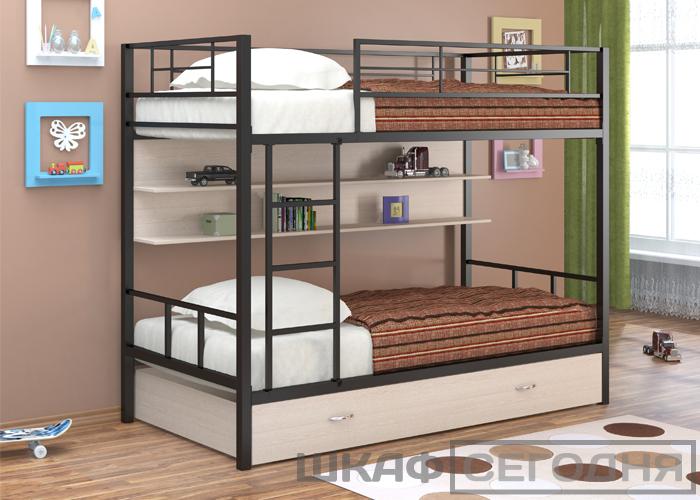 Кровать двухъярусная Формула Мебели Севилья-2 ПЯ