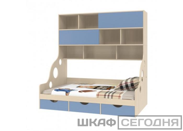 Кровать с антресолью Формула Мебели ДЕЛЬТА-21.02