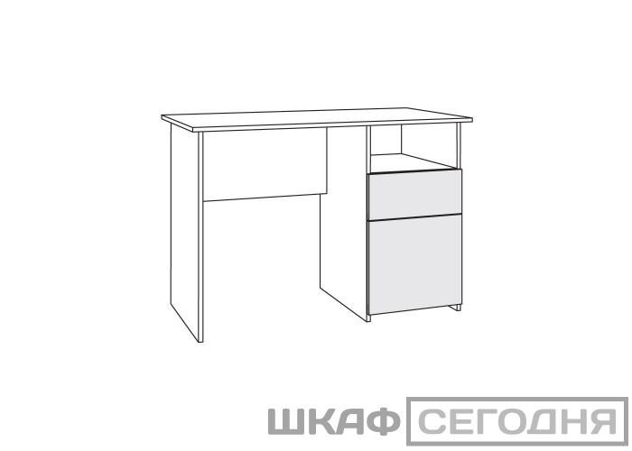 Стол письменный Моби Комфорт 11 СК Стол письменный Моби Комфорт 11 СК