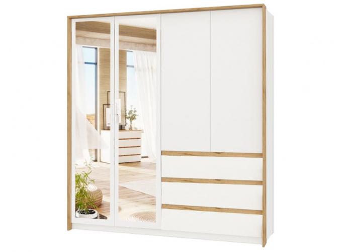 Шкаф 4-х створчатый Росток-Мебель Дубай №11